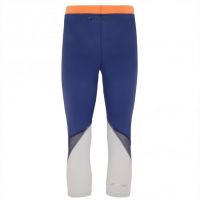 TAO Sportswear - KAWAI - Atmungsaktive 3/4-Lauftight mit Reißverschlusstasche - blueberry