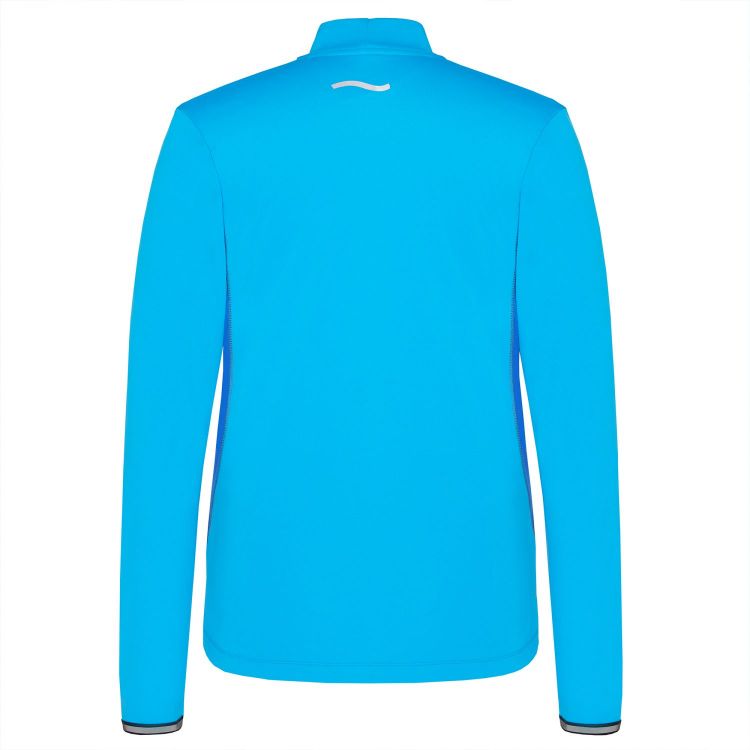 TAO Sportswear - HALVAR - Warmes Langarm Laufshirt mit Stehkragen - ocean