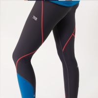 TAO Sportswear - FIRA - Atmungsaktive Lauftight mit Reißverschlusstasche - titanium