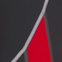 TAO Sportswear - NARIUS - Atmungsaktive 3/4-Lauftight mit feststellbarem Reißverschluss - titanium