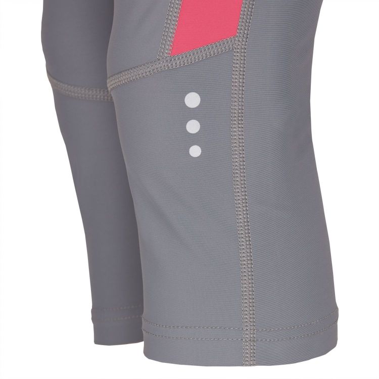 TAO Sportswear - EBRU - Nachhaltige und atmungsaktive 3/4-Lauftight aus dem Meer - steel/art deco