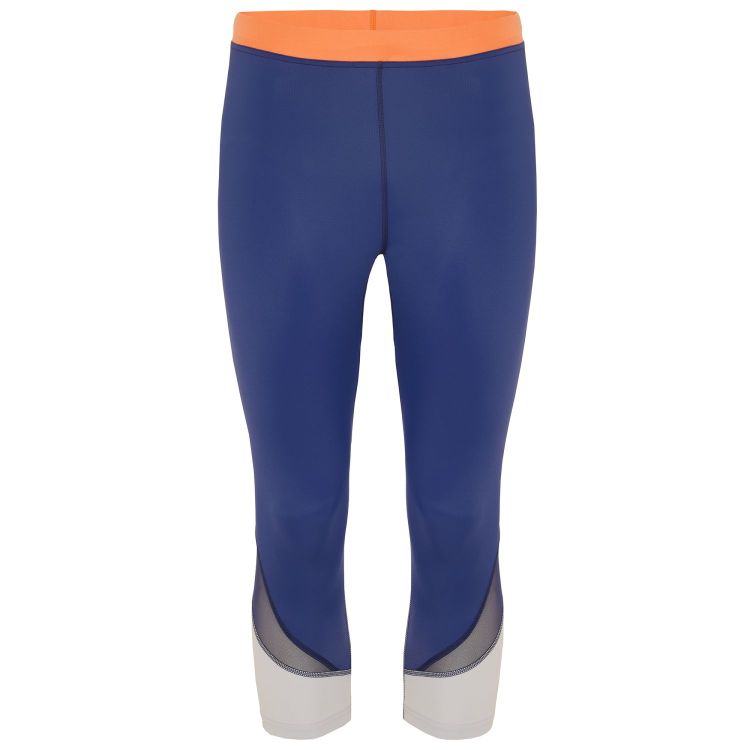 TAO Sportswear - KAWAI - Atmungsaktive 3/4-Lauftight mit Reißverschlusstasche - blueberry