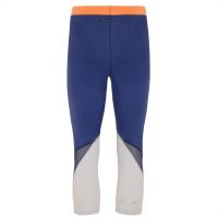 TAO Sportswear - KAWAI - Atmungsaktive 3/4-Lauftight mit Reißverschlusstasche - blueberry