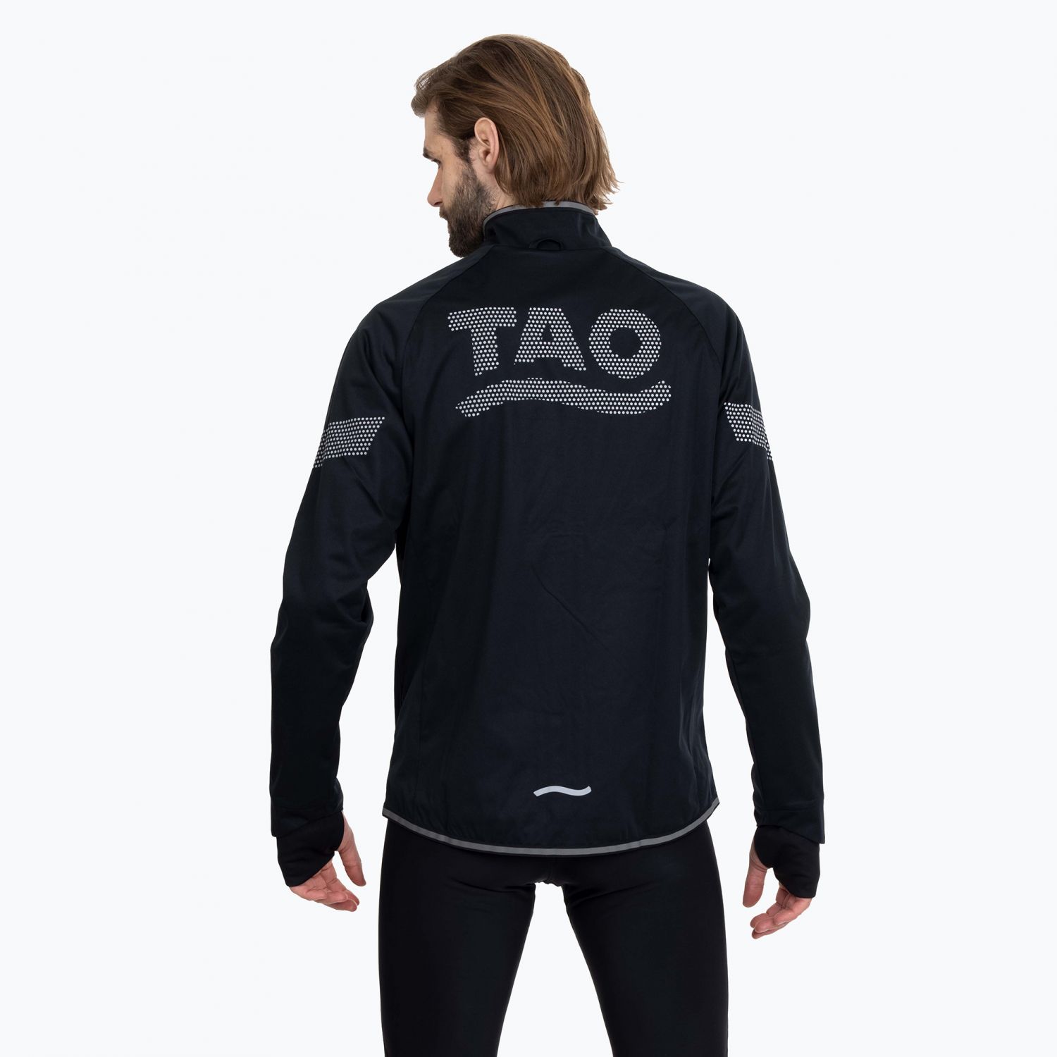 NOX Laufjacke mit TAO Daumenschlaufe | Winddichte Sportswear